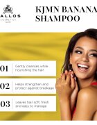 Kallos KJMN Professional Banana šampon za okrepitev las 500 ml