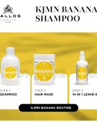 Kallos KJMN Professional Banana šampon za okrepitev las z multivitaminskim kompleksom 1000 ml