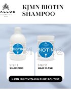 Kallos KJMN Professional Biotin šampon za tanke šibke in lomljive lase 1000 ml