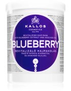 Kallos KJMN Professional Blueberry revitalizacijska maska za suhe poškodovane kemično obdelane lase 1000 ml
