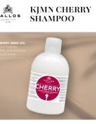 Kallos KJMN Professional Cherry vlažilni šampon za suhe in poškodovane lase 1000 ml