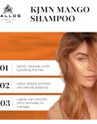 Kallos KJMN Professional Mango vlažilni šampon za suhe poškodovane kemično obdelane lase 1000 ml