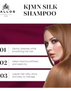 Kallos KJMN Professional Silk svilnato nežen šampon za suhe in občutljive lase 1000 ml