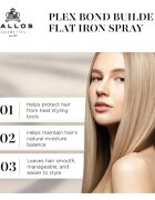 Kallos Plex Flat Iron Spray pršilo za zaščito las med toplotnim oblikovanjem z likalnikom ali kodralnikom za poškodovane in kemično obdelane lase 200