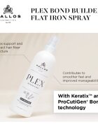 Kallos Plex Flat Iron Spray pršilo za zaščito las med toplotnim oblikovanjem z likalnikom ali kodralnikom za poškodovane in kemično obdelane lase 200