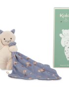 Kaloo Carre Douceur plišasta igrača Violet Cat 1 kos