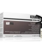 Kaypro Keratin Filler fluid za poškodovane lase za profesionalno uporabo 12x10 ml