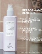 KERASILK Styling Flat Iron Spray pršilo za zaščito las med toplotnim oblikovanjem z likalnikom ali kodralnikom 75 ml