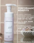 KERASILK Styling Volumizing Styling Foam pena za styling las za volumen za vse tipe las 150 ml