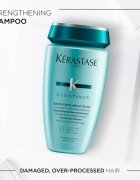 Kérastase Résistance Bain Force Architecte šamponska kopel s krepilnimi učinki za oslabljene in rahlo poškodovane lase 250 ml