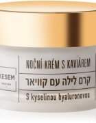 KESEM Night Cream with Caviar and Hyaluronic Acid nočna krema s kaviarjem in hialuronsko kislino 50 ml