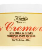 Kiehl's Creme de Corps Soy Milk & Honey Whipped Body Butter maslo za telo z karitejevim maslom 226 g