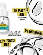 Kiehl's Dermatologist Solutions Truly Targeted Blemish-Clearing Solution serum za aknasto kožo za ženske 15 ml