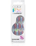 KISS Color FX im Press umetni nohti samolepilni Fly Up 30 kos