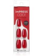 KISS imPRESS Color Medium umetni nohti Reddy or Not 30 kos