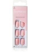 KISS imPRESS Color Short umetni nohti samolepilni Pick Me Pink 30 kos