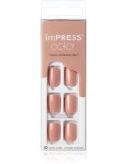 KISS imPRESS Color Short umetni nohti Sandbox 30 kos