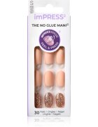KISS imPRESS The No Glue Mani Short umetni nohti samolepilni Evanesce 30 kos
