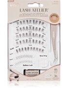 KISS Lash Atelier Desing Kit šopaste lepilne trepalnice z lepilom 02 1 kos