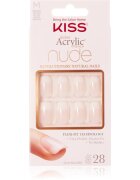 KISS Nude Nails Cashmere umetni nohti medium 28 kos