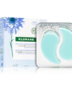 Klorane Cornflower Organic maska za posvetlitev za predel okoli oči 7x2 kos