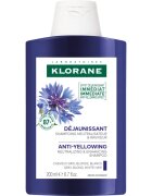 Klorane Cornflower Organic šampon za nevtralizacijo rumenih odtenkov 200 ml