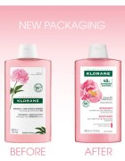 Klorane Peony Soothing Sensitive Hair Scalp Shampoo šampon za občutljivo lasišče 200 ml