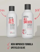 KMS All Smooth Shampoo šampon za glajenje las za močne grobe in suhe lase 300 ml