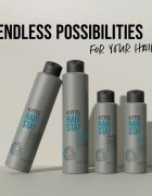 KMS Hair Stay Working Hairspray lak za lase za obremenjene lase 75 ml