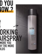 KMS Hair Stay Working Hairspray lak za lase za obremenjene lase 75 ml