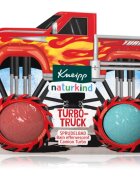Kneipp Naturkind Turbo Truck kroglica za kopel za otroke 2x50 g