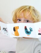 Kolorky Book Farm vrtljiva knjiga za otroke 1 kos