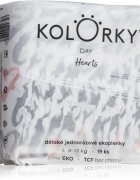 Kolorky Day Hearts ekološke plenice za enkratno uporabo 19 kos