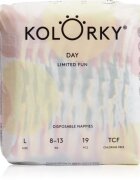 Kolorky Day Limited Fun plenice za enkratno uporabo velikost L 8-13 kg 19 kos