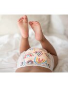 Kolorky Day Rain&Rainbow ekološke plenice za enkratno uporabo velikost M 5-8 Kg 21 kos