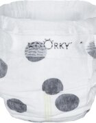 Kolorky Deluxe Velvet Dots ekološke plenice za enkratno uporabo velikost L 8-13 kg 19 kos