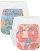 Kolorky Deluxe Velvet Pants Limited Fun hlačne plenice za enkratno uporabo velikost L 8-13 kg 19 kos