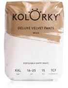 Kolorky Deluxe Velvet Pants Wild hlačne plenice za enkratno uporabo velikost XXL 16-25 kg 15 kos