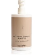Kolorky Keratine Volume Boost Shampoo šampon za volumen Minted Vanilla Woods 390 ml