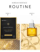 KORIKA Korean Heritage Jeju Honey & AHA-BHA Complex Cleansing Sheet Mask maska iz platna s čistilnim učinkom 25 g