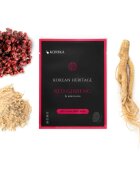 KORIKA Korean Heritage Red Ginseng & Adenosine Anti-aging Sheet Mask set mask za obraz po znižani ceni proti staranju in za učvrstitev kože