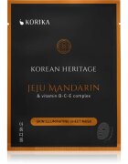 KORIKA Korean Heritage Set of 5 Skin Illuminating Face Sheet Masks set mask za obraz po znižani ceni za osvetlitev kože