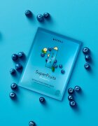 KORIKA SuperFruits Blueberry - Detoxifying Sheet Mask Razstrupljevalna maska iz platna Blueberry 25 g