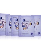 KORIKA SuperFruits Blueberry - Set of 5 Detoxifying Face Sheet Masks set mask za obraz po znižani ceni z razstrupljevalnim učinkom Blueberry