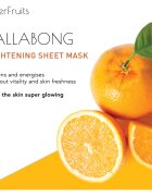 KORIKA SuperFruits Hallabong - Brightening Sheet Mask revitalizacijska maska iz platna 25 g
