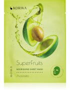 KORIKA SuperFruits set mask za obraz po znižani ceni s hranilnim učinkom Avocado