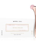 KORIKA Tools 3D Face Roller Rose Jade Stone valjček za masažo za obraz Rose Jade Stone