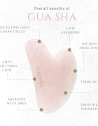 KORIKA Tools Face Roller & Gua Sha valjček za masažo za obraz in pripomoček za masažo Quartz Pink