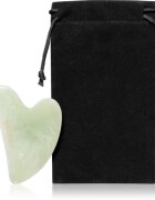 KORIKA Tools Gua Sha Green Jade Stone pripomoček za masažo za obraz 1 kos