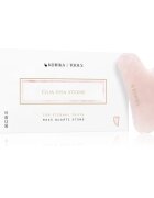 KORIKA Tools Gua Sha Green Jade Stone pripomoček za masažo za obraz Gua Sha Quartz Pink 1 kos